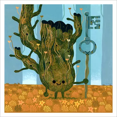 Key to the Woods [PRINT], Yvan Duque