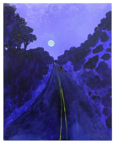 Blue Moon Over Griffith Park, Lisa Hanawalt