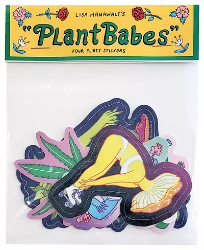 Plant Babes - Lisa Hanawalt Sticker Pack, Lisa Hanawalt