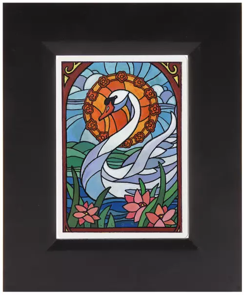 Stained Glass Swan, Allen Douglas