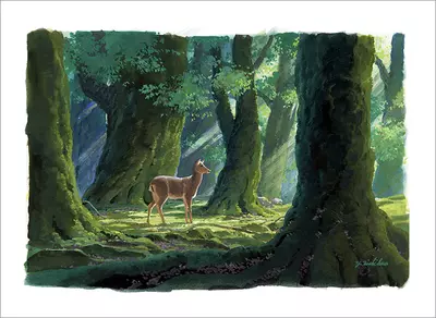 Spirit Forest 1 [PRINT], Yoichi Nishikawa