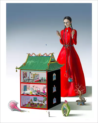 Doll House [PRINT], Qingyi