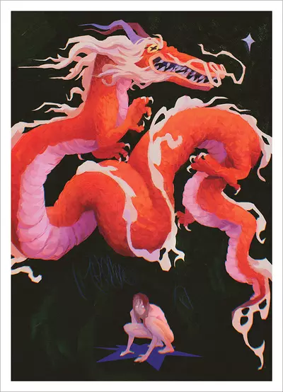 Red Dragon [PRINT], Chan