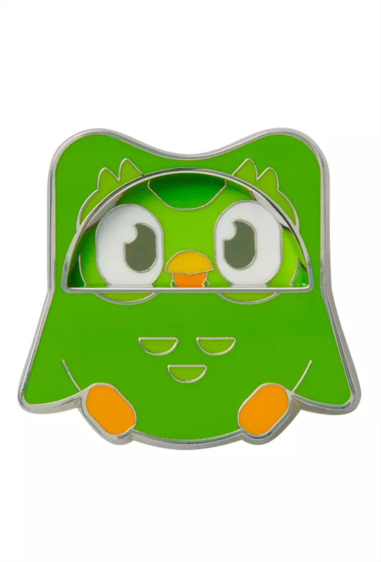 Duo's Mixed Emotions - Duolingo Enamel Pin