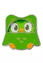 Duo's Mixed Emotions - Duolingo Enamel Pin