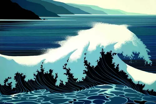 A Sounding of Surf, Eyvind  Earle