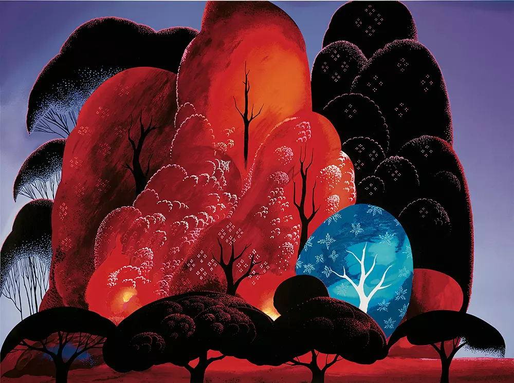 Blazing Glory [Unframed], Eyvind  Earle