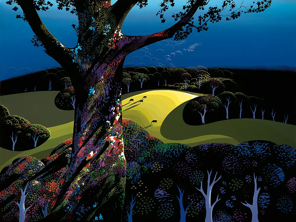 Before The Sun Goes Down [Unframed], Eyvind  Earle