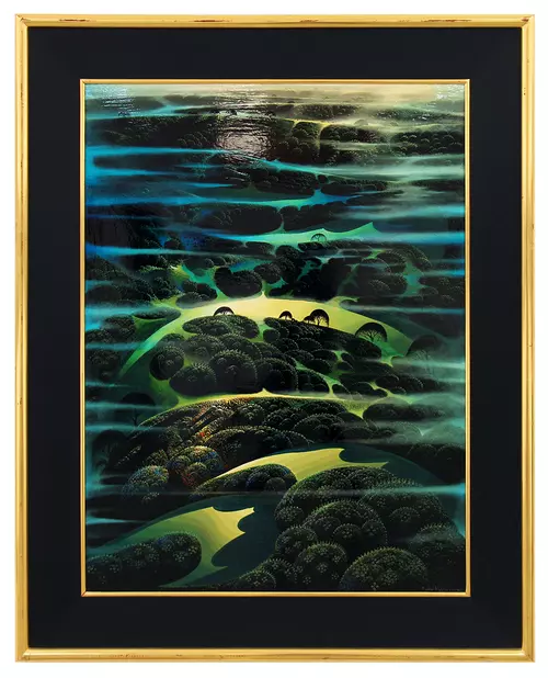 As Far as I Could See [Original Oil Painting], Eyvind  Earle