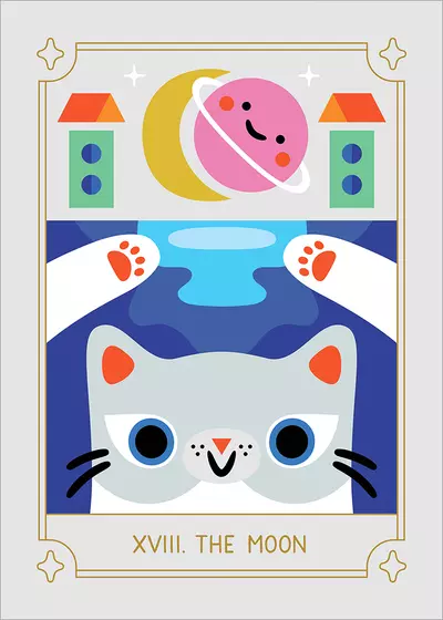 The Moon [PRINT], Michelle Romo