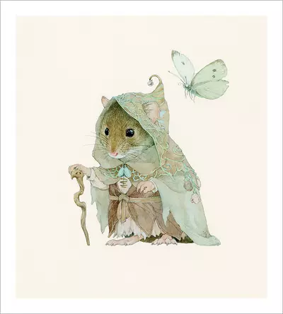 Moth Mouse [PRINT], Lily Seika Jones