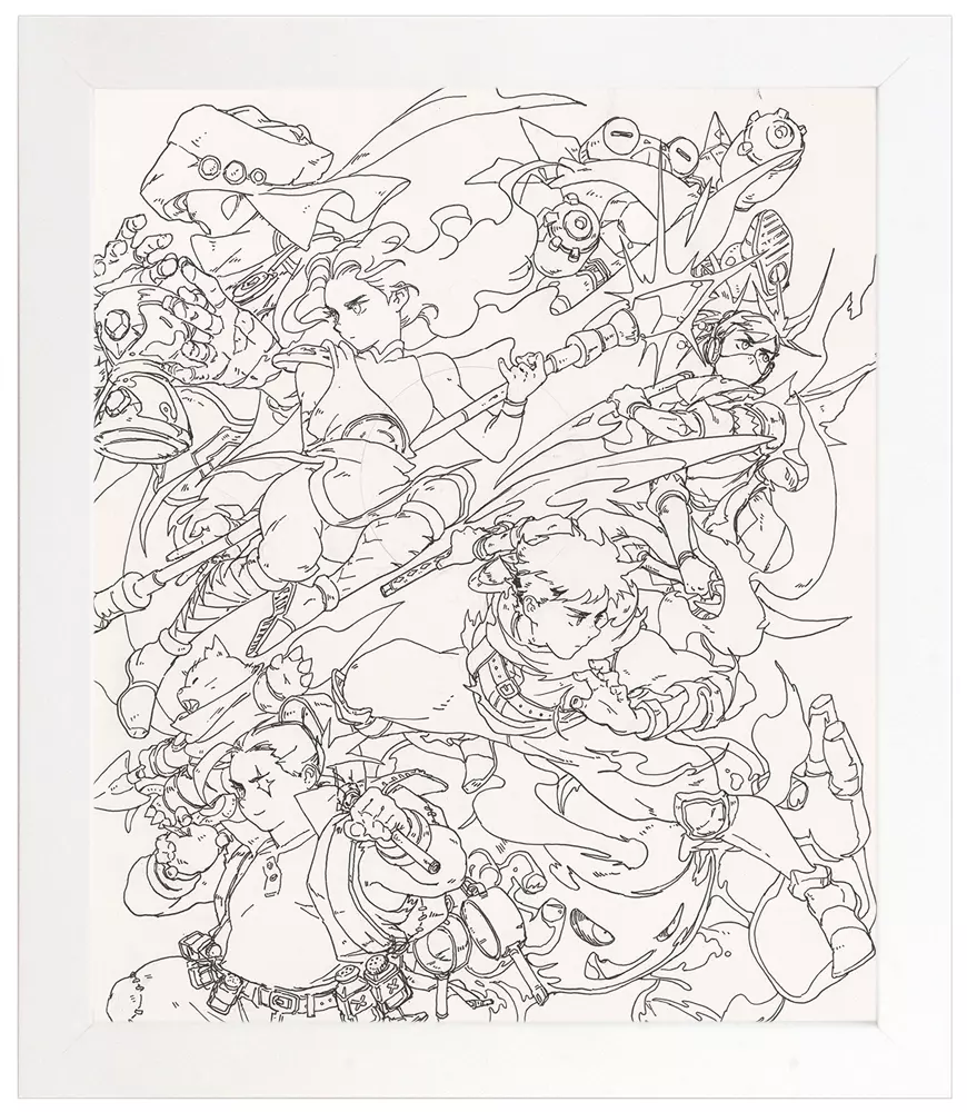 Lineart for the Book Cover, Bryce Kho