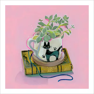 Jiji Cup  [PRINT], Audra Auclair