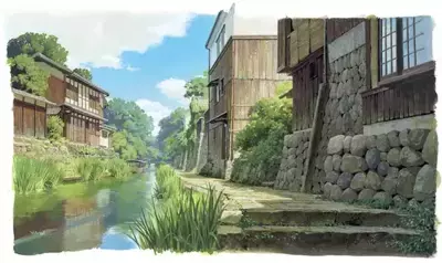 Hachiman-bori Canal (PRINT), Yoichi Nishikawa