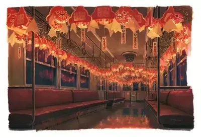 Lanterns (PRINT), Yoichi Nishikawa