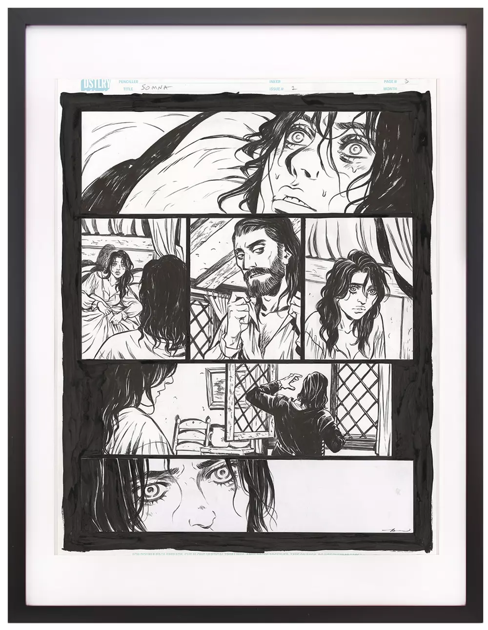 Somna Book 1 page 09, Becky Cloonan