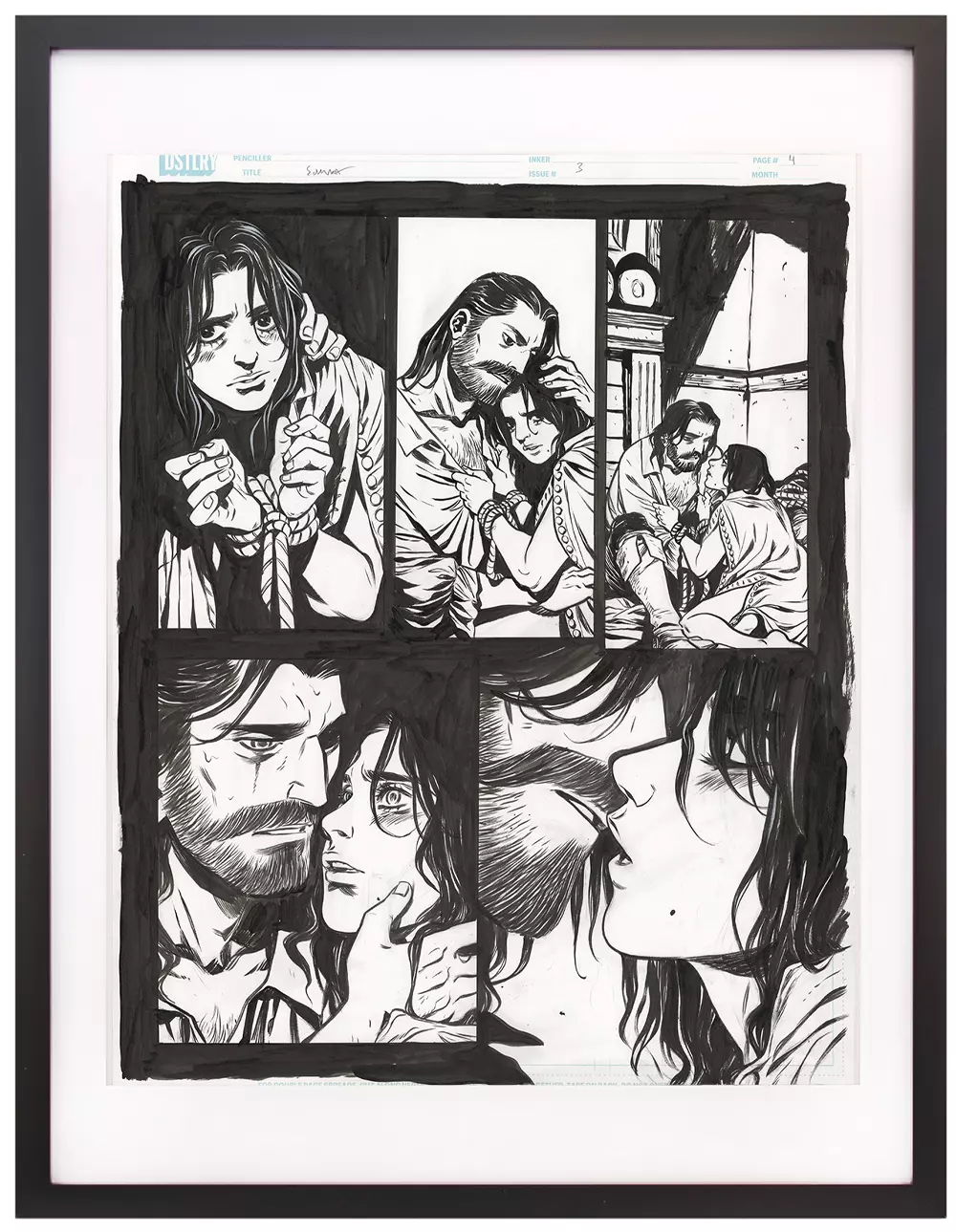 Somna Book 3 page 4, Becky Cloonan