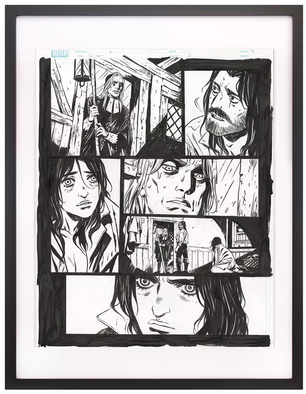 Somna Book 3 page 5, Becky Cloonan