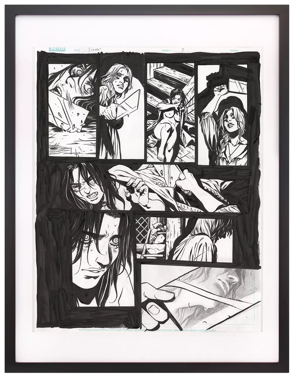 Somna Book 3 page 7, Becky Cloonan