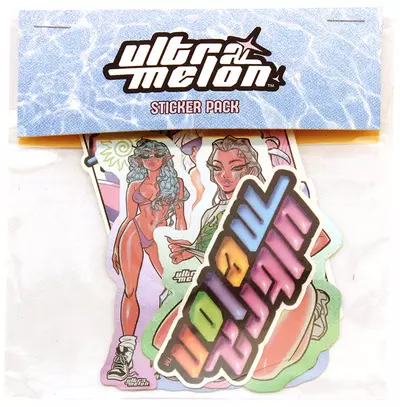 Ultramelon - Babs Tarr Sticker Pack, Babs Tarr