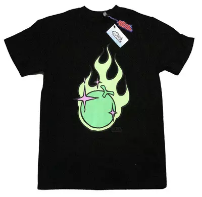 Fire Melon (Black) - Babs Tarr T-shirt, Babs Tarr