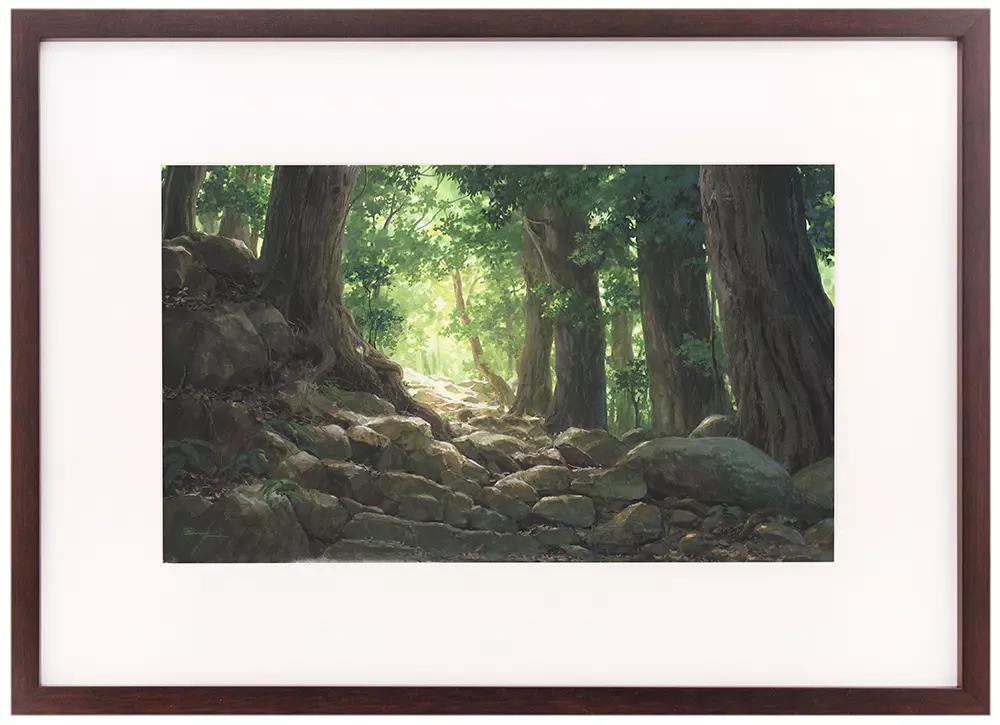 尾張富士の石階段 Stone Stairs of Owarifuji  Inuyama, Yoichi Nishikawa