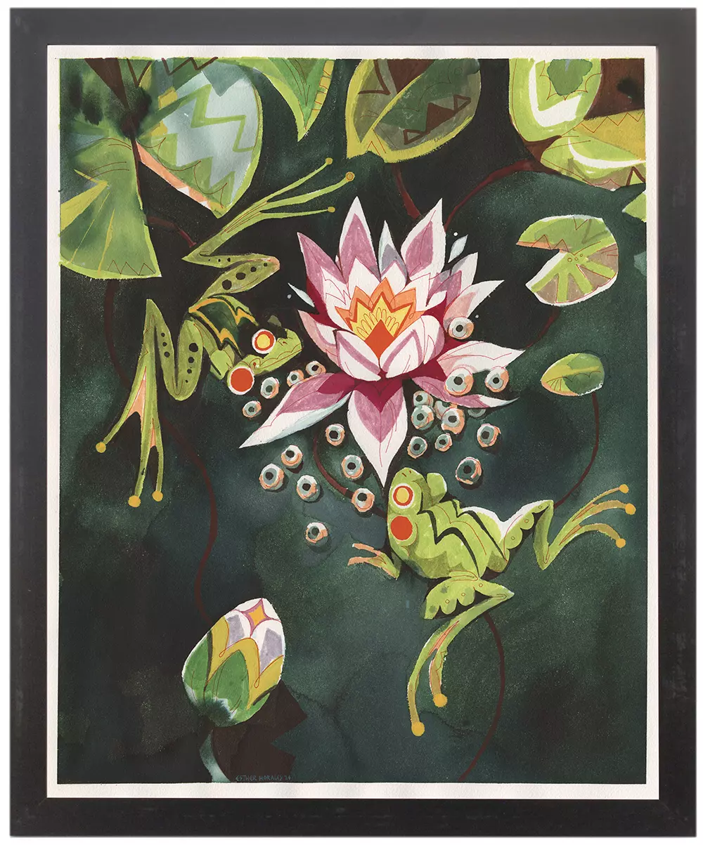 Nursery Lotus, Esther Morales