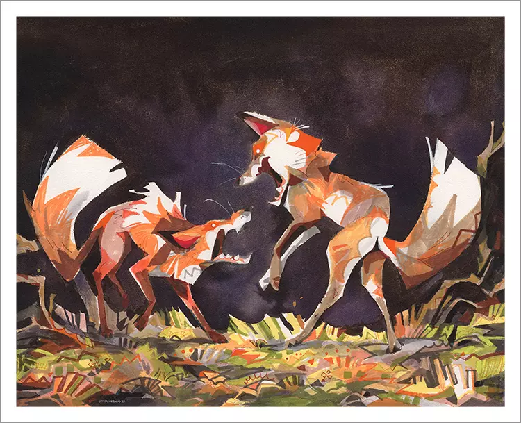 The Fight [PRINT], Esther Morales