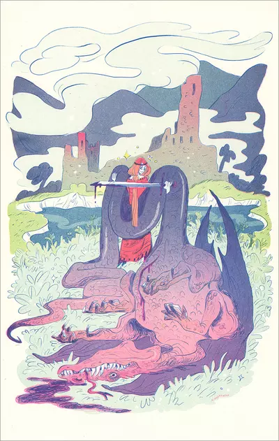 No Need for George [RISOGRAPH], Natalie Andrewson