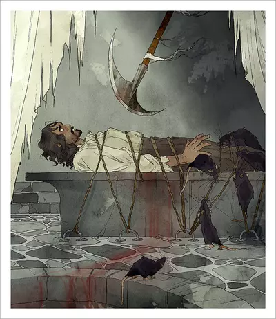 The Pit and the Pendulum [PRINT], Abigail Larson