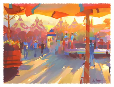 County Fair [PRINT], Nathan Fowkes