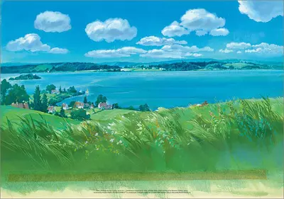Kiki's Delivery Service - No. 01 (Breeze) Small [PRINT], Hiroshi Ohno