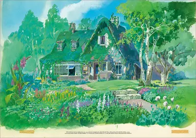 Kiki's Delivery Service - No. 10 (Home) Small [PRINT], Hiroshi Ohno
