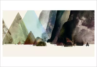 Triangle - Pg. 15-16 (Not Triangles Anymore) [PRINT], Jon Klassen