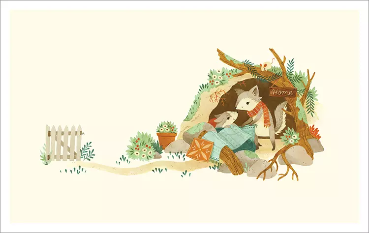 Bunny Roo - Wolves [PRINT], Teagan White