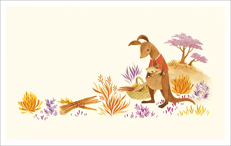 Bunny Roo - Kangaroos [PRINT], Teagan White