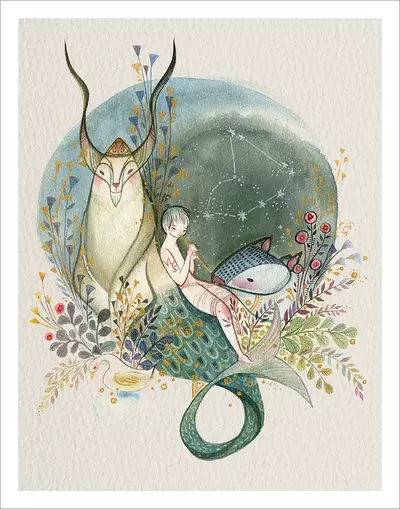 Capricorn [PRINT], Alina Chau