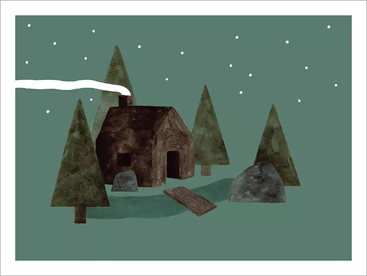 Your Forest is Asleep [PRINT], Jon Klassen