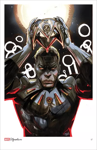 International Iron Man (2016), No. 6, Black Panther Variant [PRINT], Chris Visions