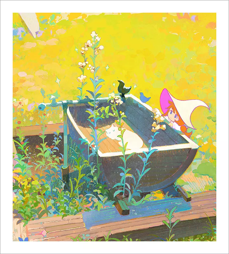 Afternoon Nap [PRINT], MengXuan Li