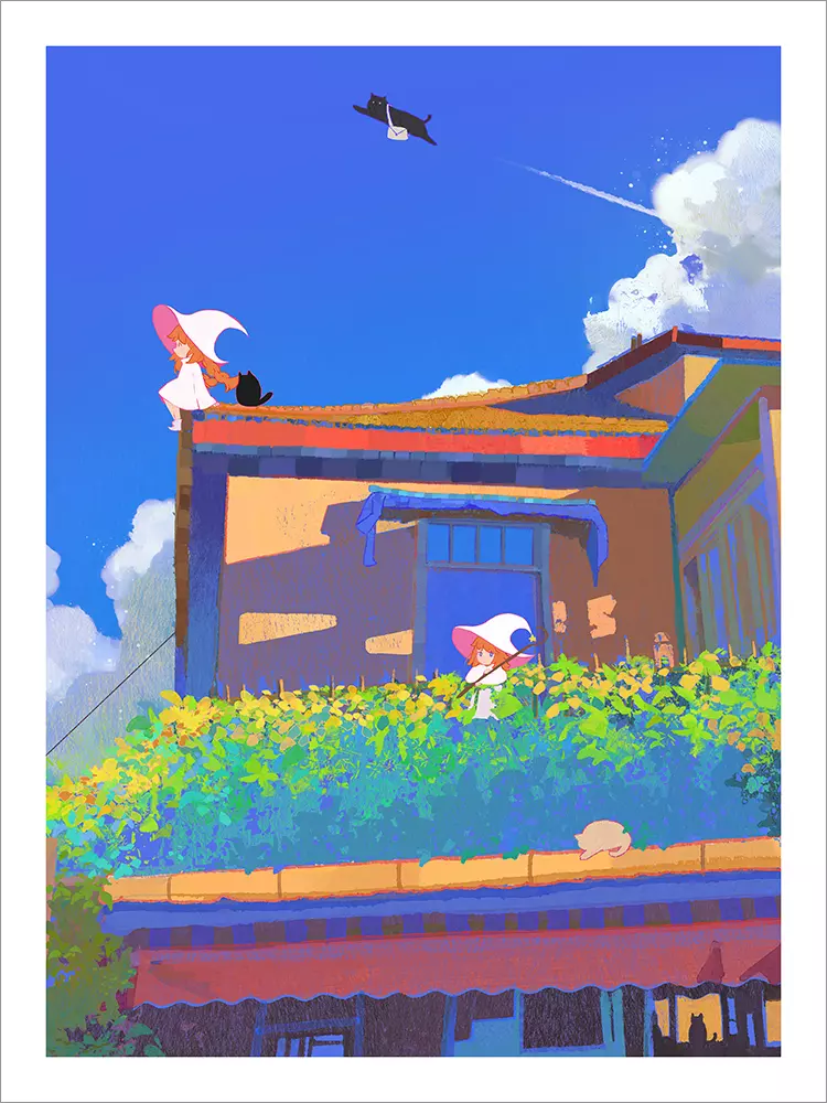 An Ordinary Day [PRINT], MengXuan Li
