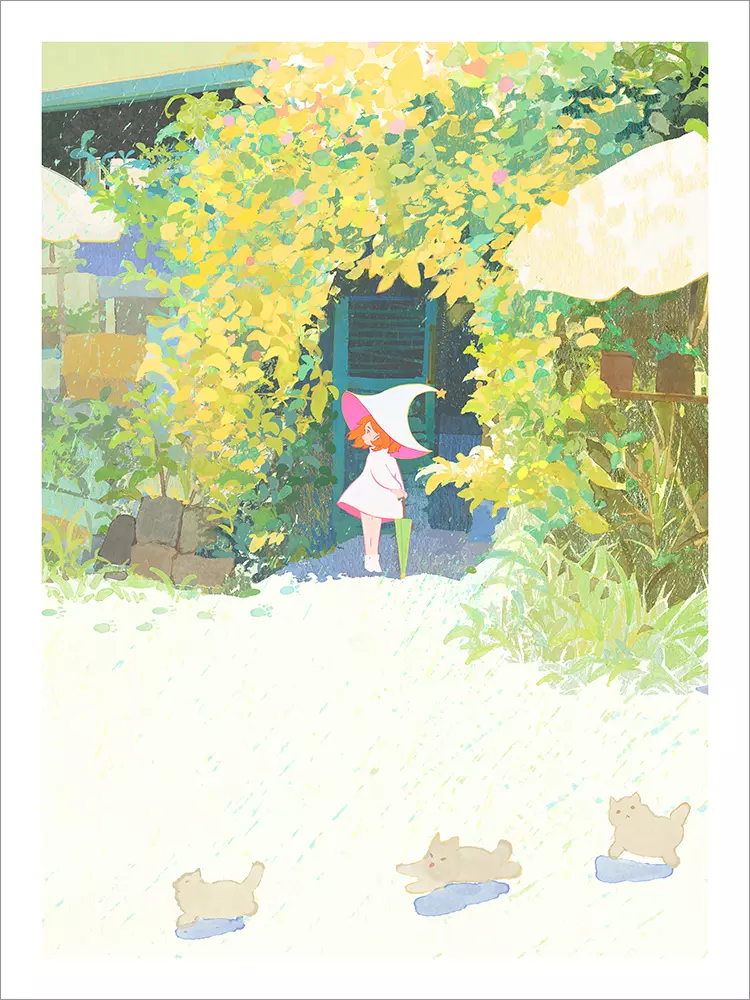 Rainy Day [PRINT], MengXuan Li