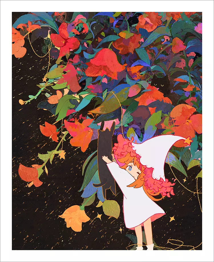 Star Decorating [PRINT], MengXuan Li