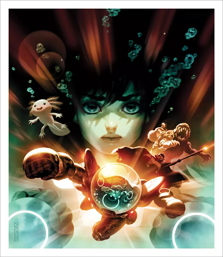 The Last Mermaid - Book One Cover [PRINT], Derek Kirk Kim