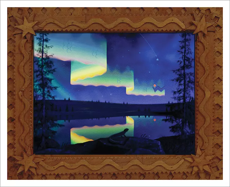 Aurora Dragon [PRINT], Louie Zong