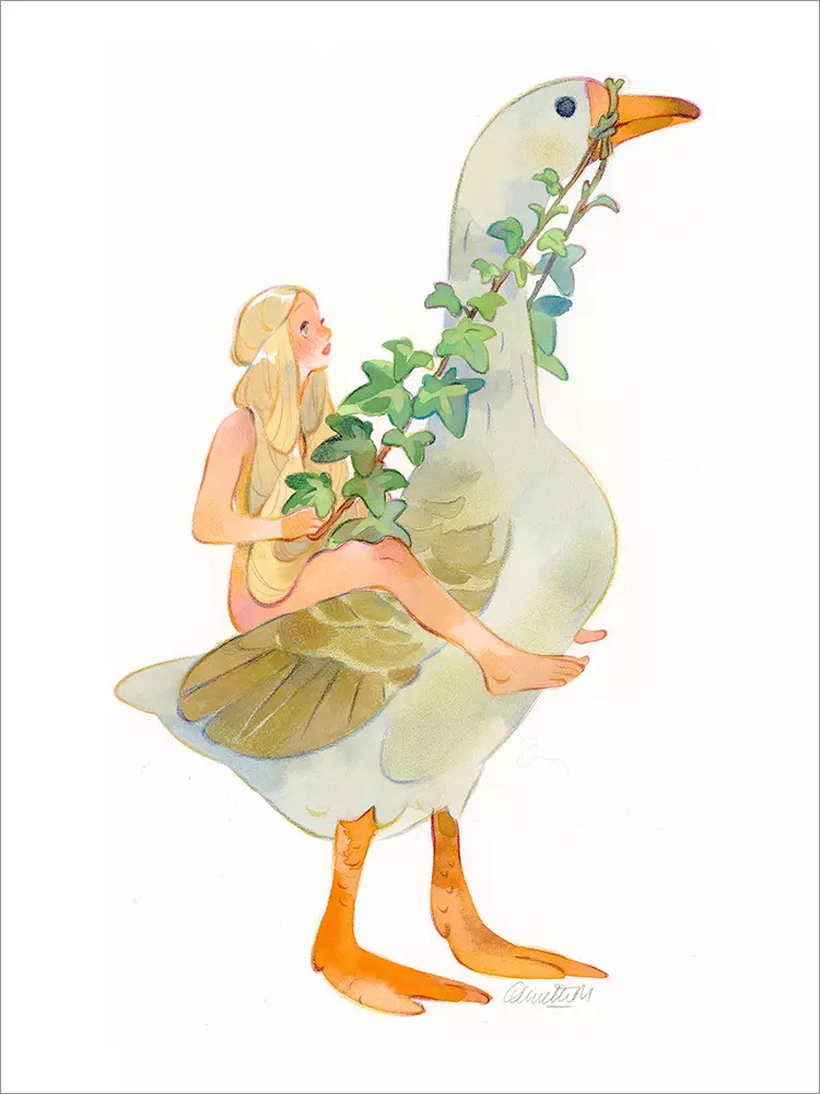 Goose [PRINT], Annette Marnat
