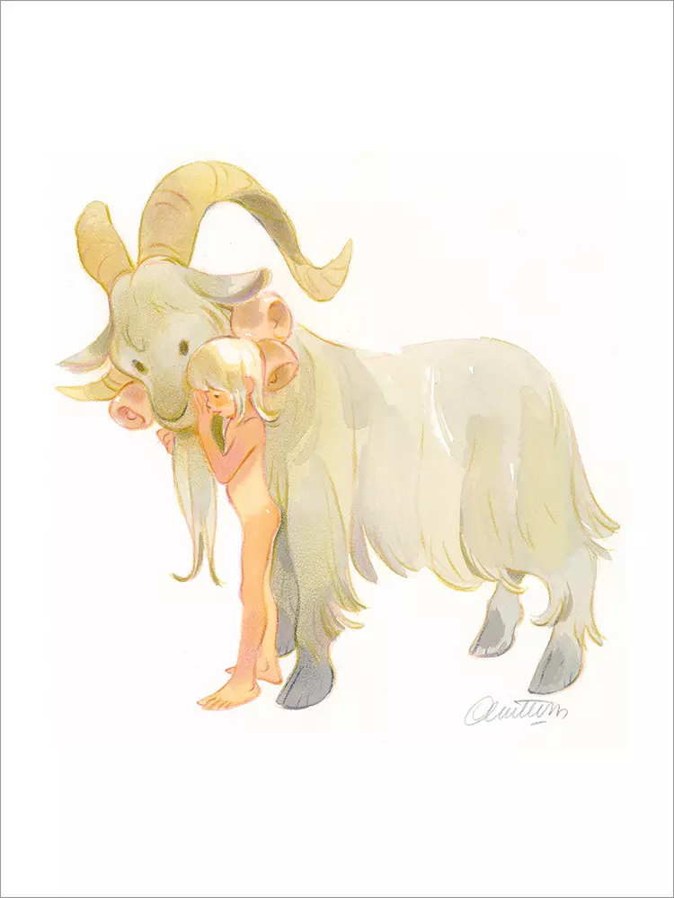 Billy Goat [PRINT], Annette Marnat