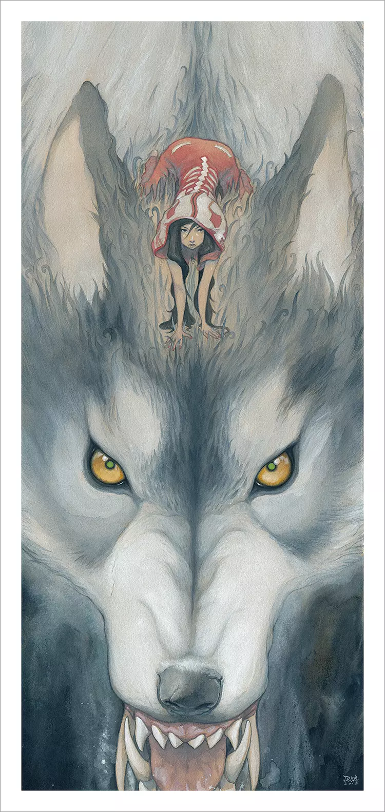 Ode to a Mountain Dog [PRINT], Patrick Awa