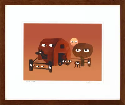 The Sun Sets On Your Farm, Jon Klassen