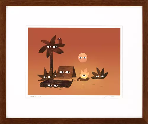 The Sun Sets On Your Island, Jon Klassen